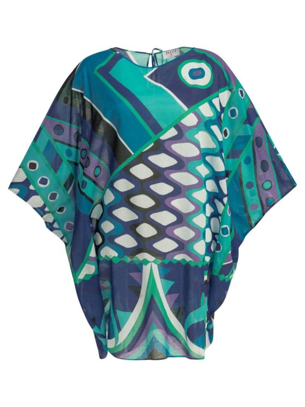 Pucci Vivara Short Caftan Dress Tag Size UNI Women